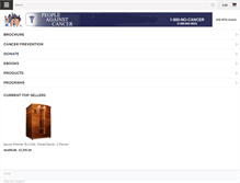 Tablet Screenshot of peopleagainstcancer.org